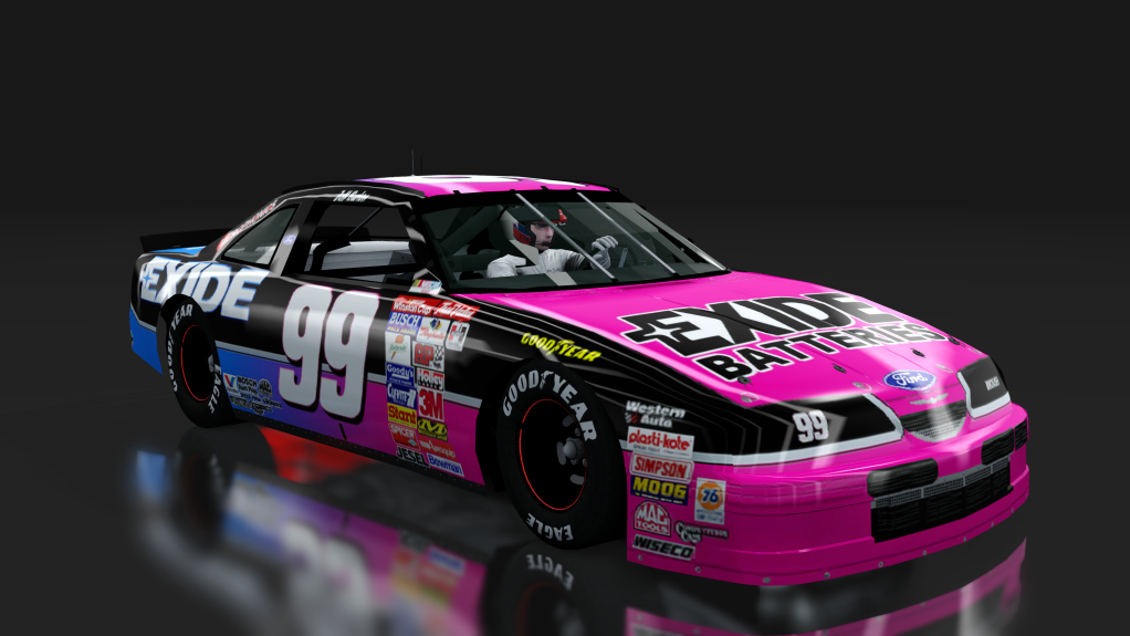 Cup90 Ford Thunderbird, skin 99_Exide