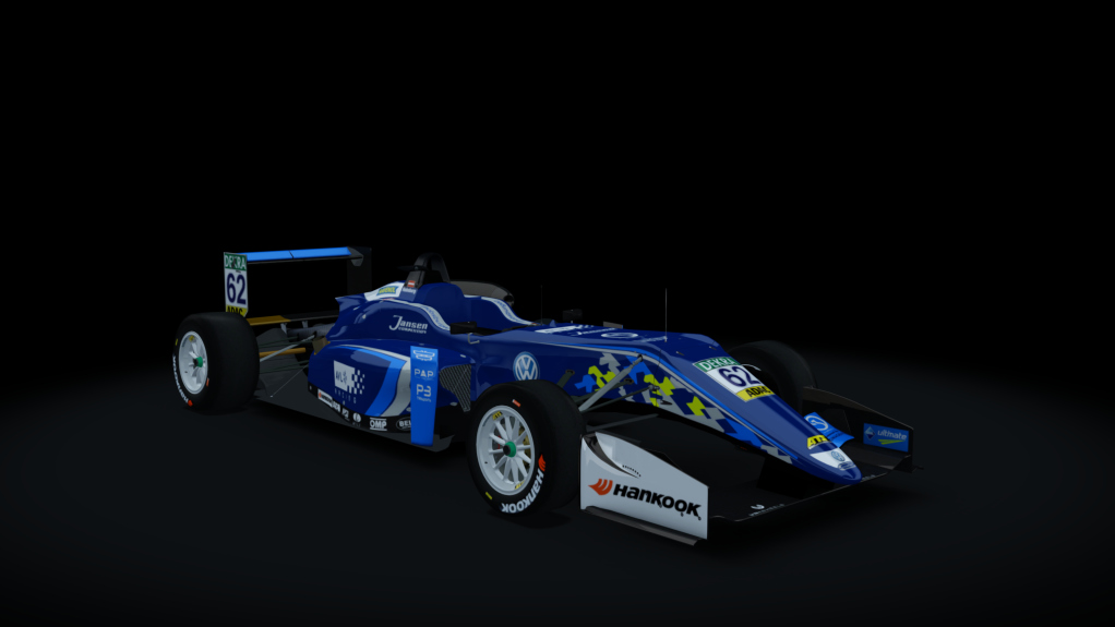 Dallara F317, skin F3_EU_Habsburg