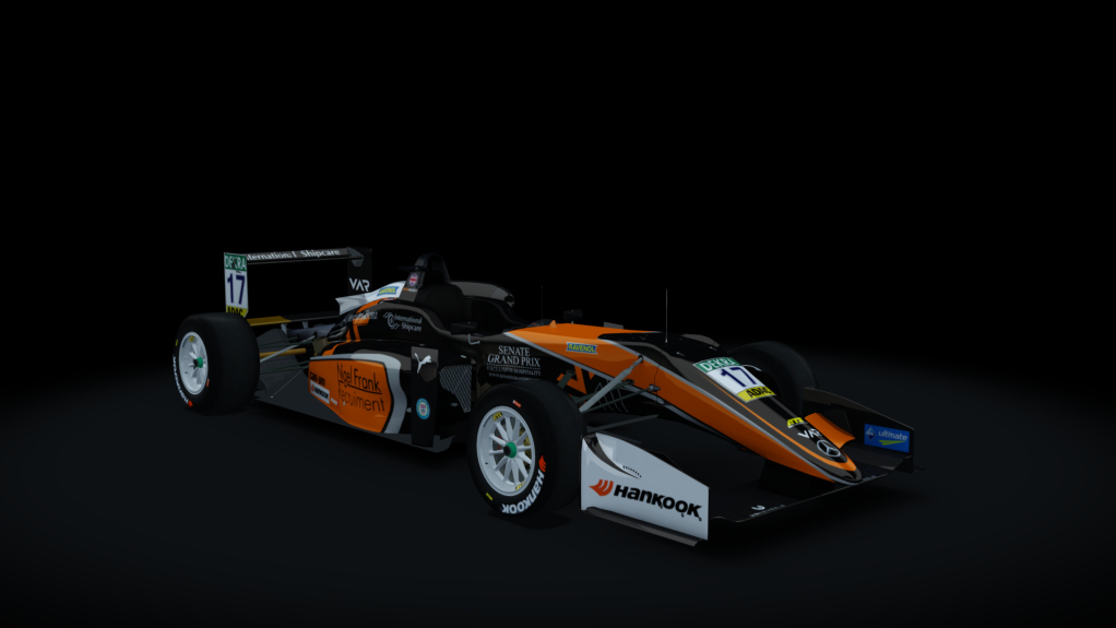 Dallara F317, skin F3_EU_Newey