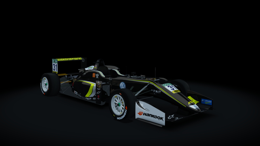 Dallara F317, skin F3_EU_Norris