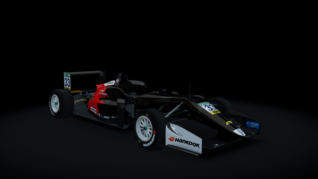 Dallara F317, skin F3_EU_Sato