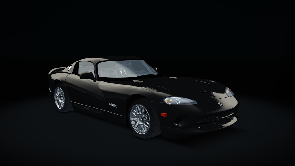 Dodge Viper GTS ACR 1999, skin black