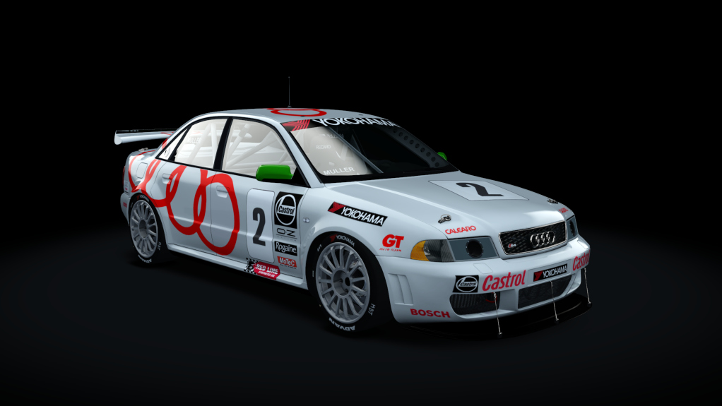 Audi A4 WTCC, skin muller