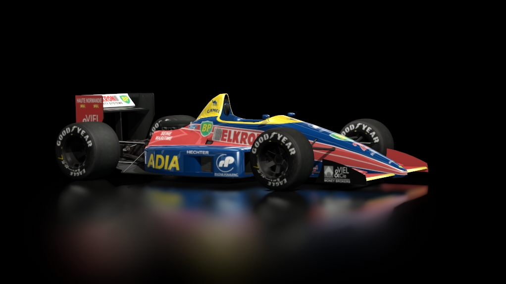 Larrousse LC88, skin Dalmas