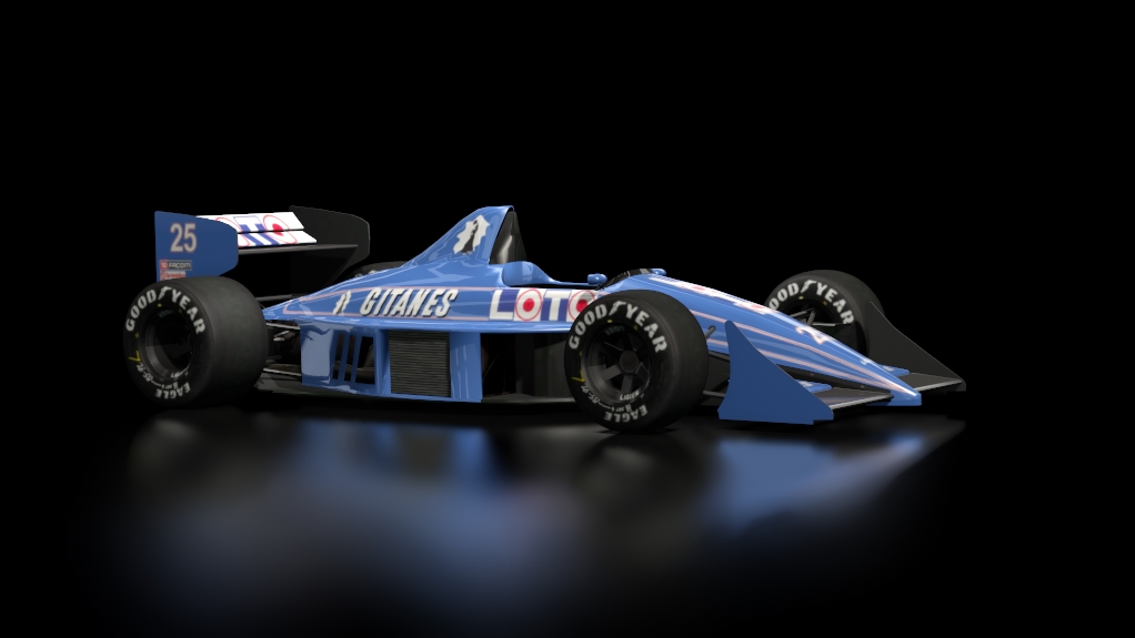 Ligier JS31, skin Arnoux