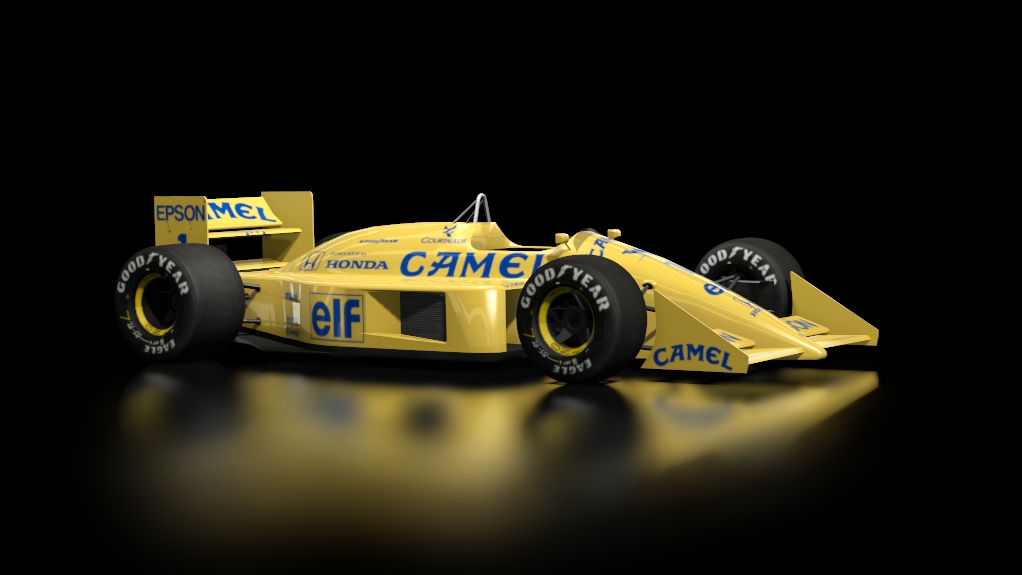 Lotus 100T, skin Piquet