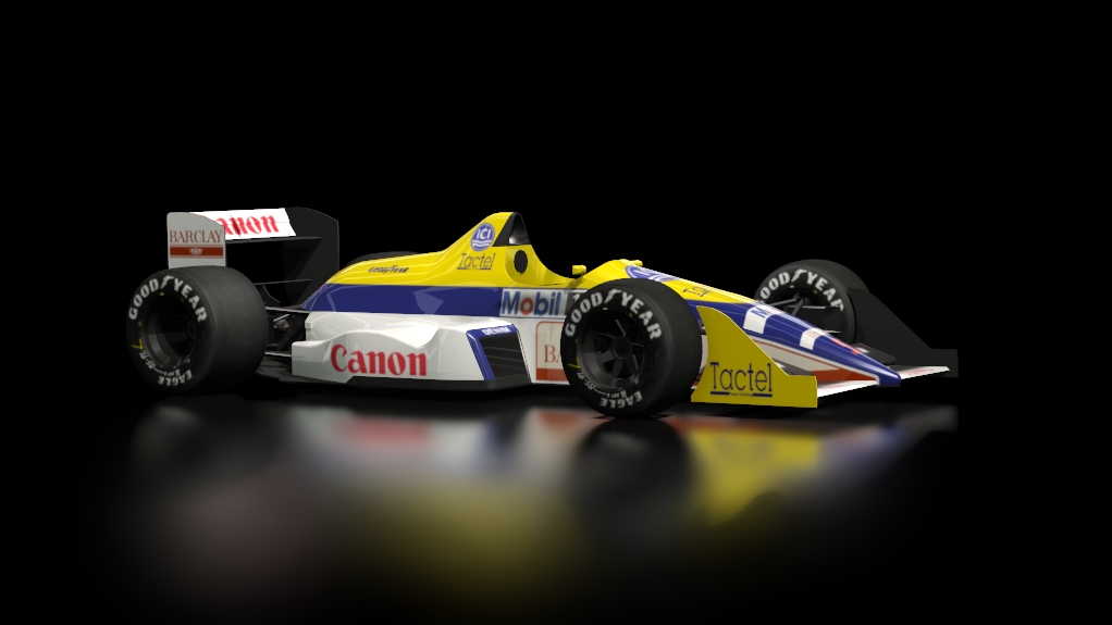 Williams FW12, skin Mansell