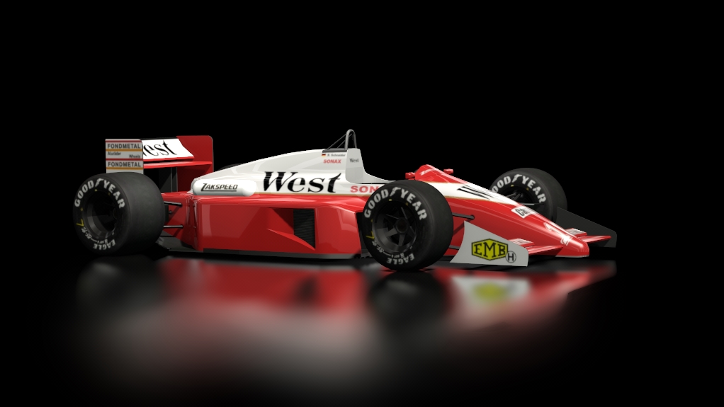 Zakspeed 881, skin Schneider