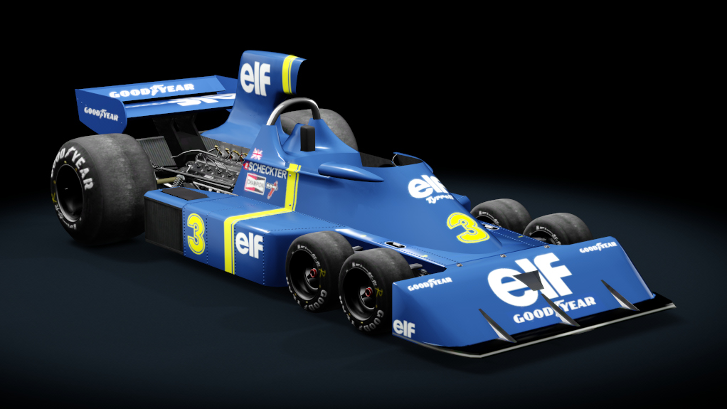 F1C75 Tyrrell P34, skin 0_Scheckter