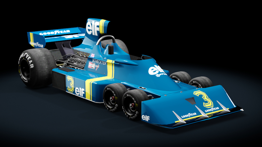 F1C75 Tyrrell P34, skin 0_Scheckter_First