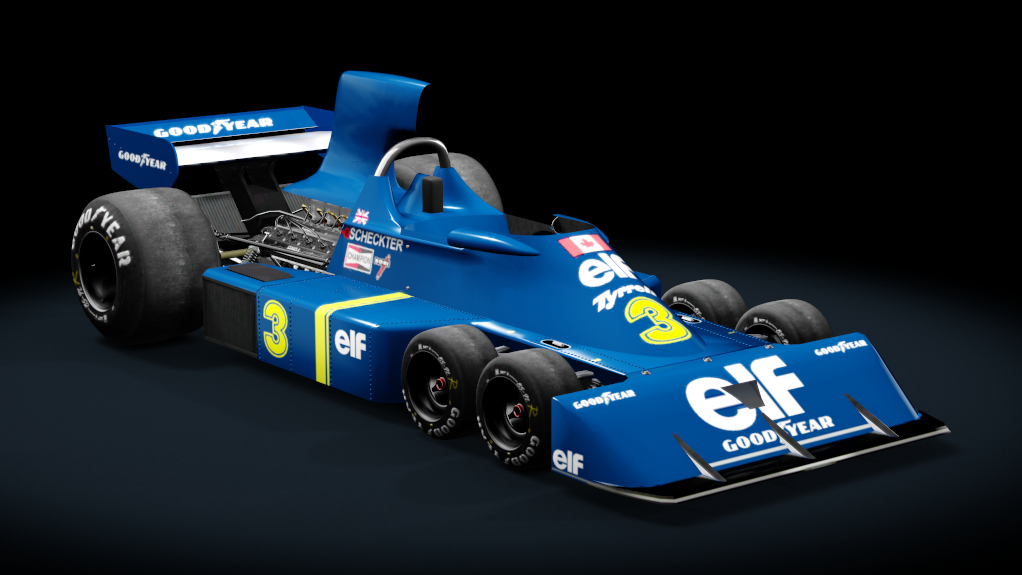 F1C75 Tyrrell P34, skin 0_Scheckter_Mosport
