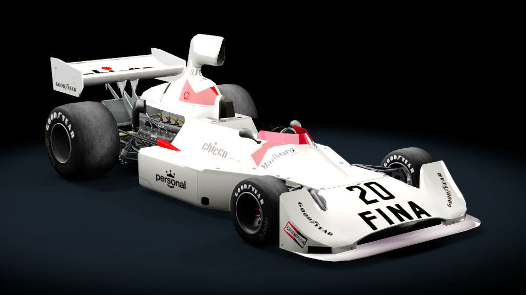F1C75 Williams, skin Merzario