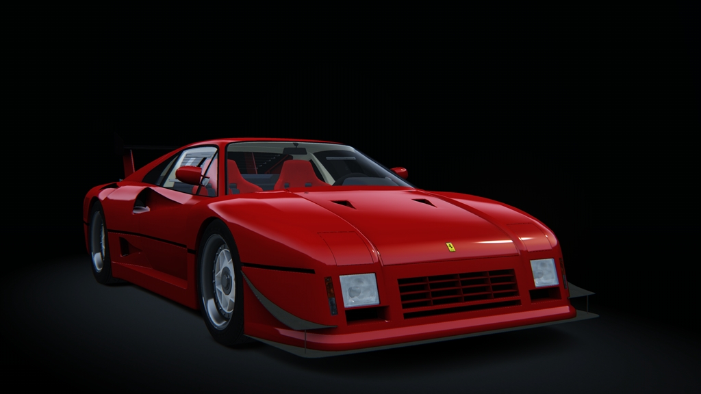 Ferrari 288 GTO Evoluzione, skin rossocorsa