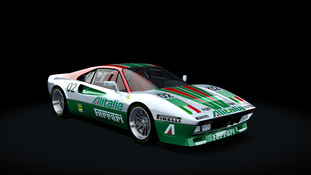 Ferrari 288 GTO (Race), skin Alitalia-02