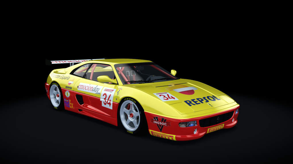 Ferrari 355 challenge, skin 34