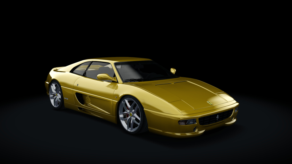 Ferrari 355 Berlinetta F1 CS, skin giallo_fly