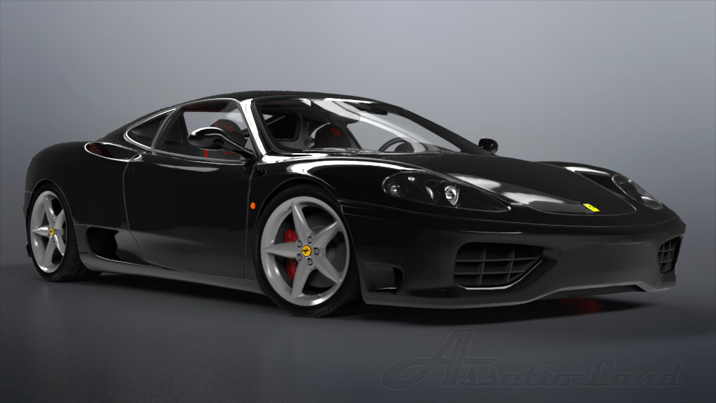 Ferrari 360 modena, skin black