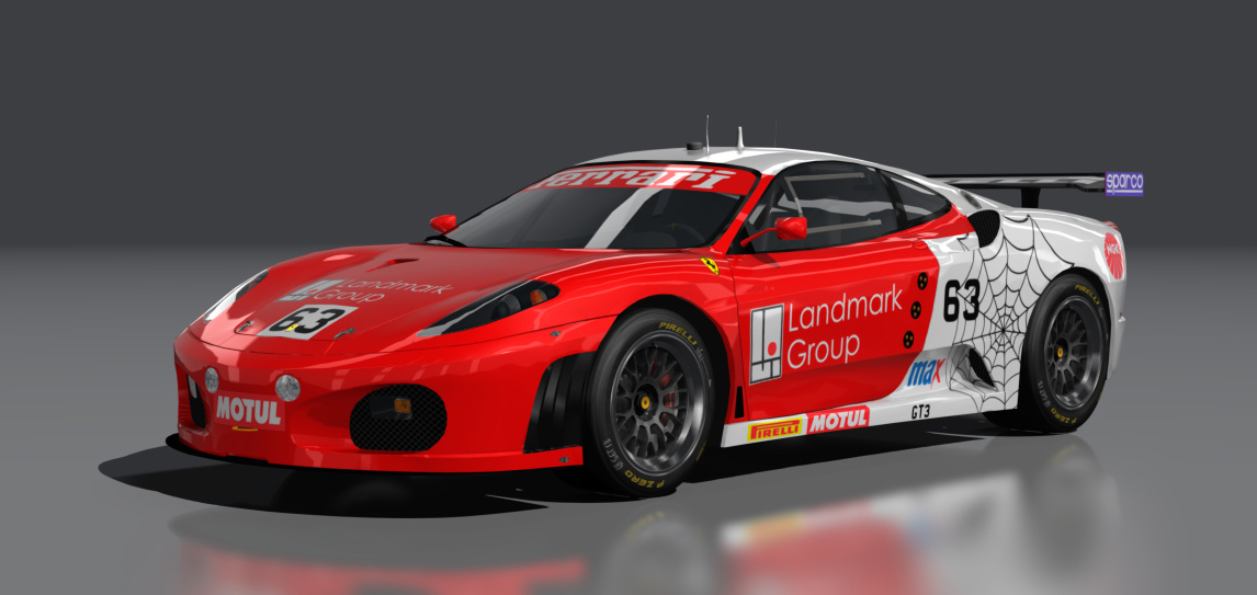 Ferrari F430 GT3 '07, skin Landmark_Group