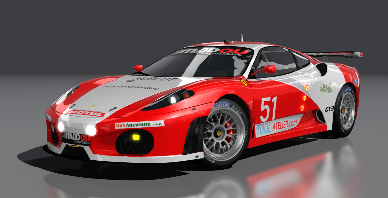 Ferrari F430 GT3 '07, skin Nokanhui_Racing