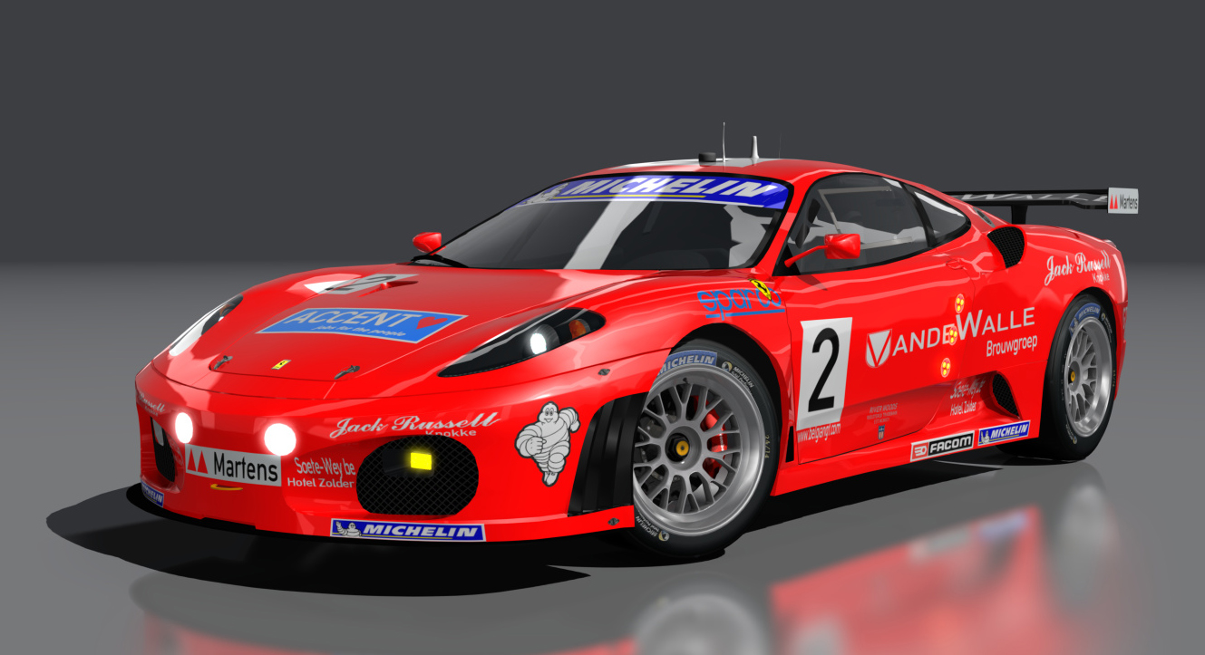 Ferrari F430 GT3 '07, skin Vande_Walle