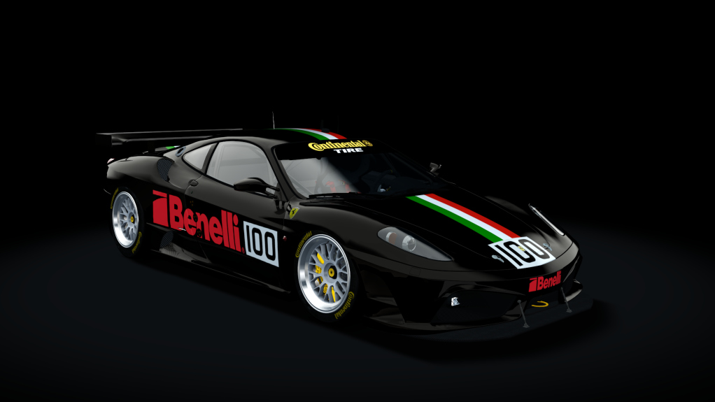 Ferrari F430 GT3 Scuderia, skin Benelli