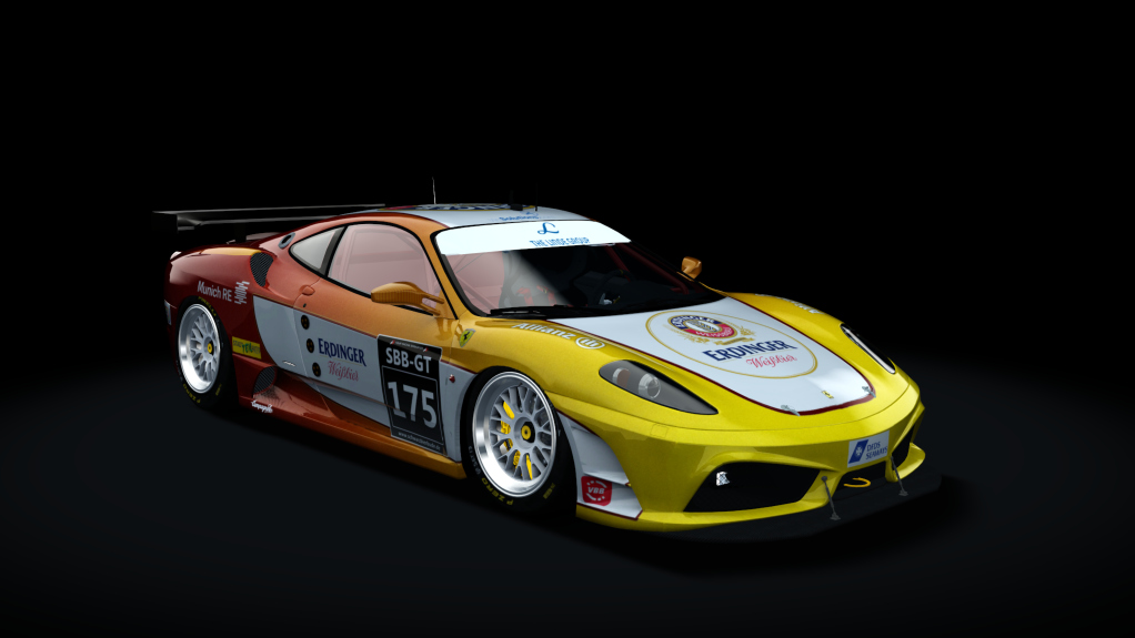 Ferrari F430 GT3 Scuderia, skin Erdinger