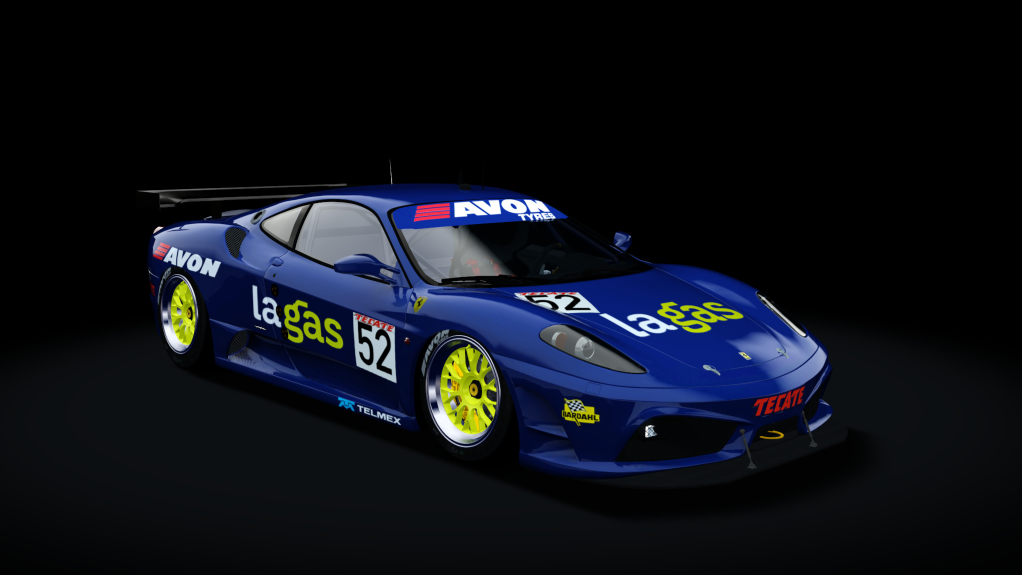 Ferrari F430 GT3 Scuderia, skin La_Gas