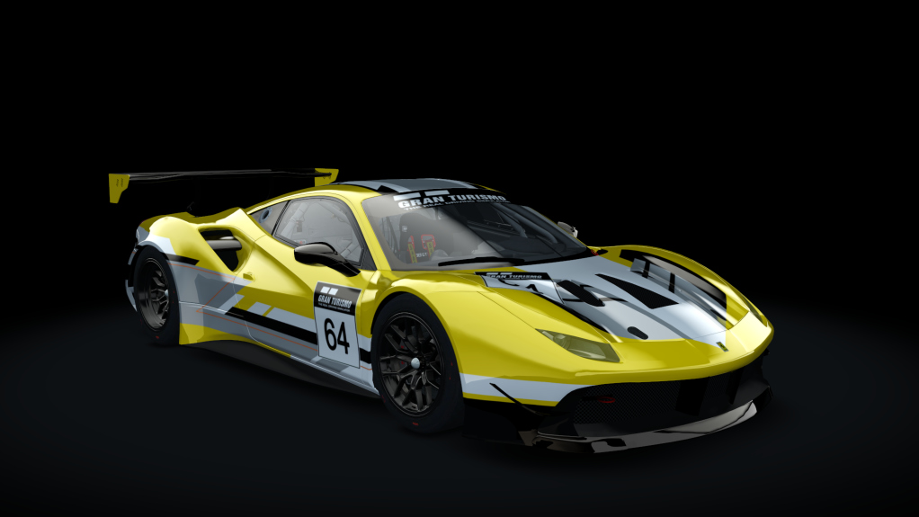 Ferrari 488 Challenge, skin 64