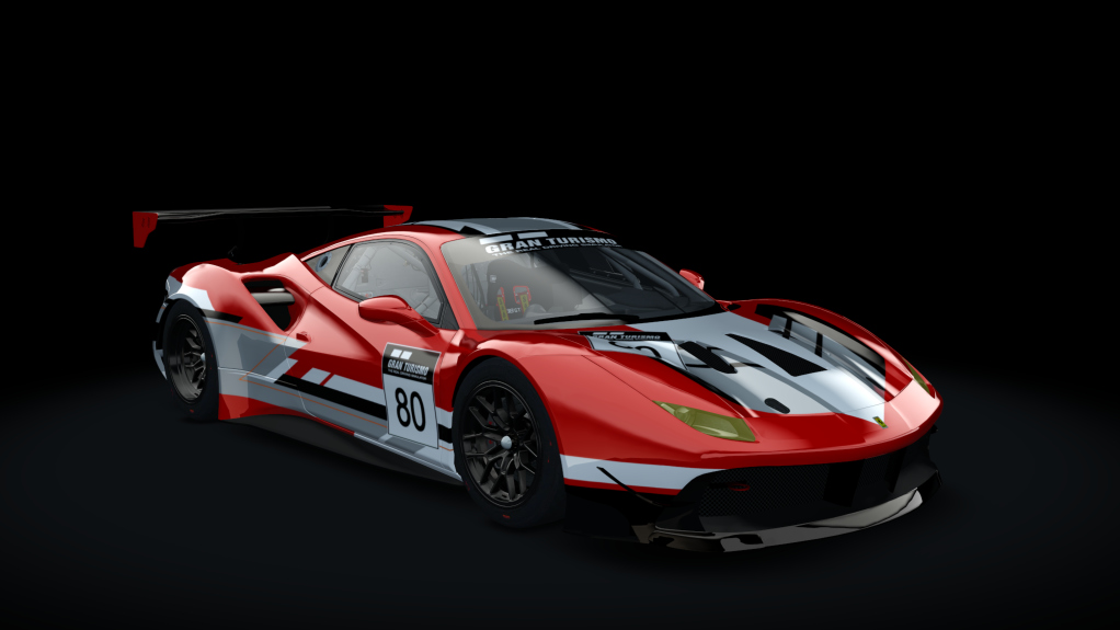 Ferrari 488 Challenge, skin 80