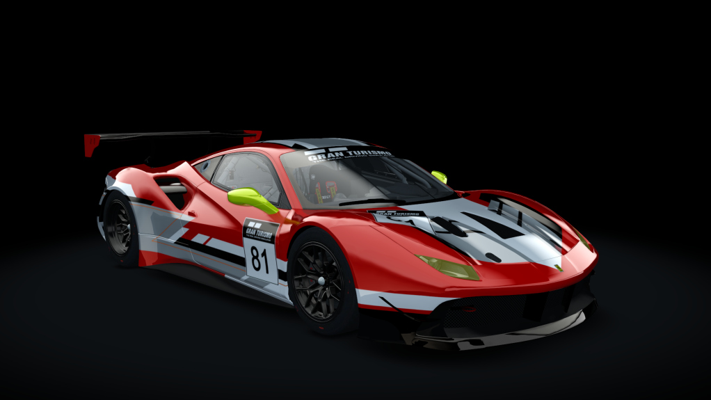 Ferrari 488 Challenge, skin 81