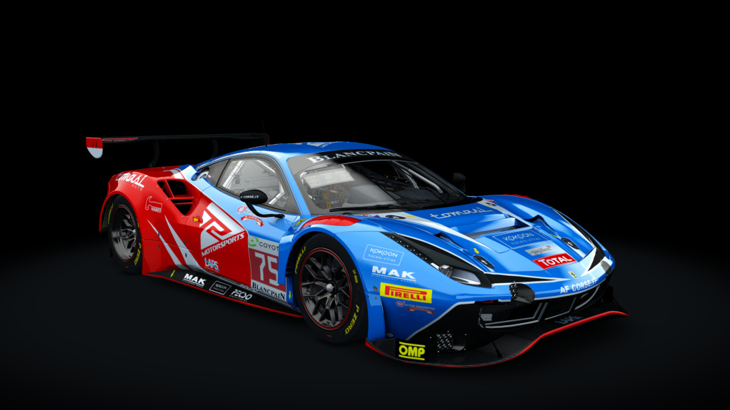 Ferrari 488 GT3 ACC, skin 3_T2 Motorsport