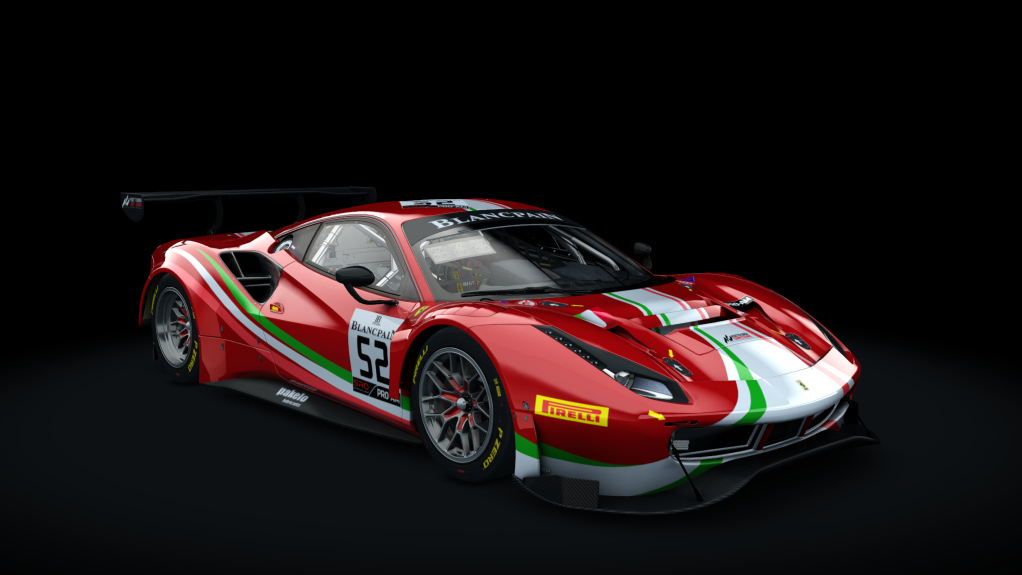 Ferrari 488 GT3 ACC Sprint, skin 2_AF Corse