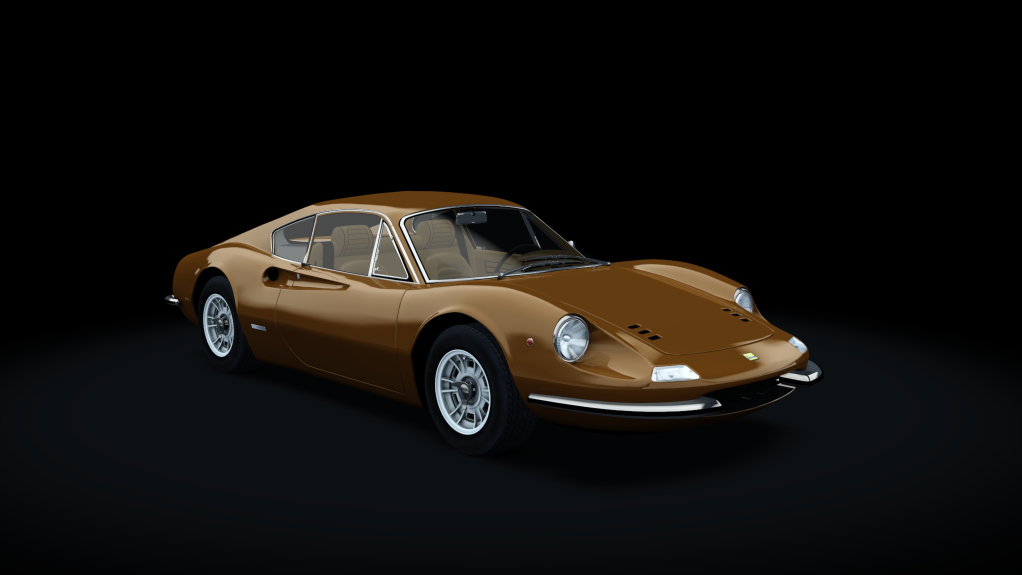 Ferrari Dino 246GT '69, skin Nocciola_con_Cognac