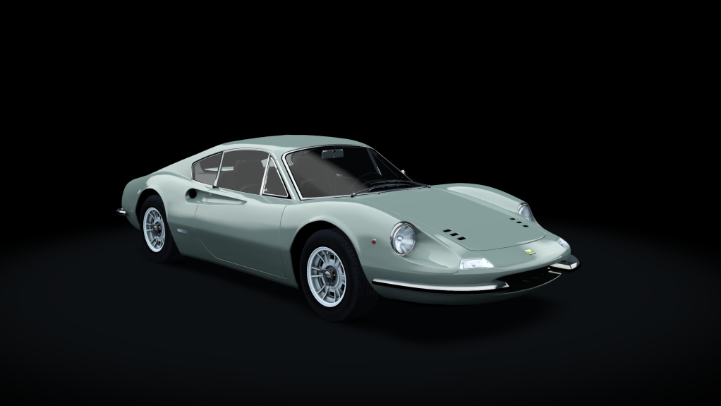 Ferrari Dino 246GT '69, skin Verde_Chiaro