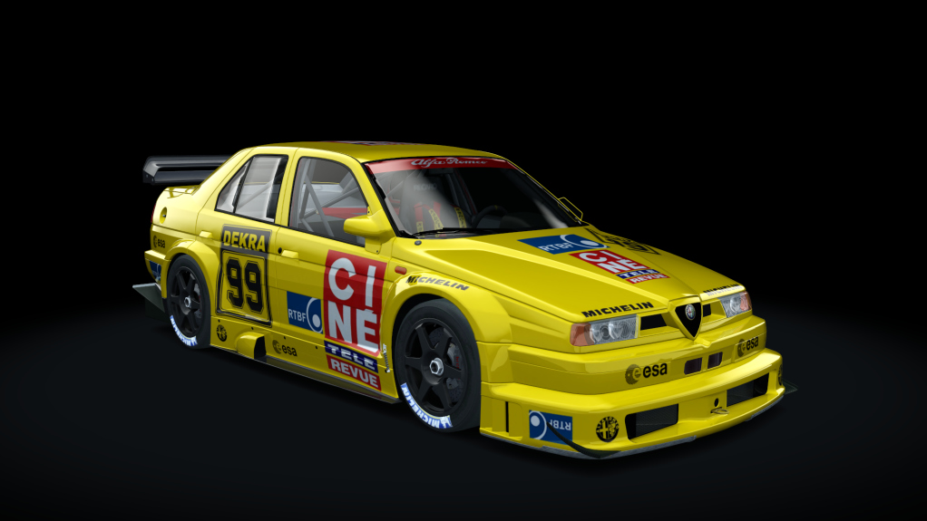 Alfa Romeo 155 TI V6, skin cine_tele_revue_99