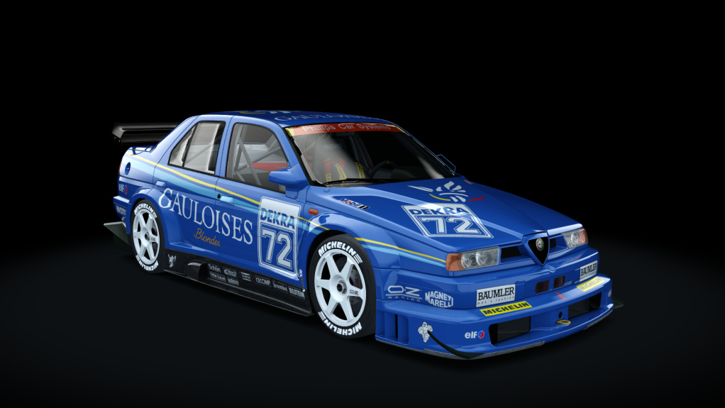 Alfa Romeo 155 TI V6, skin gauloises_72