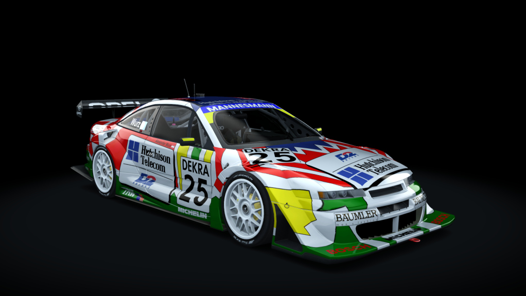 Opel Calibra V6 4x4, skin Opel_Team_Joest_Wurz