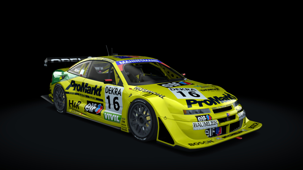 Opel Calibra V6 4x4, skin Opel_Team_Zakspeed_Promarkt_A