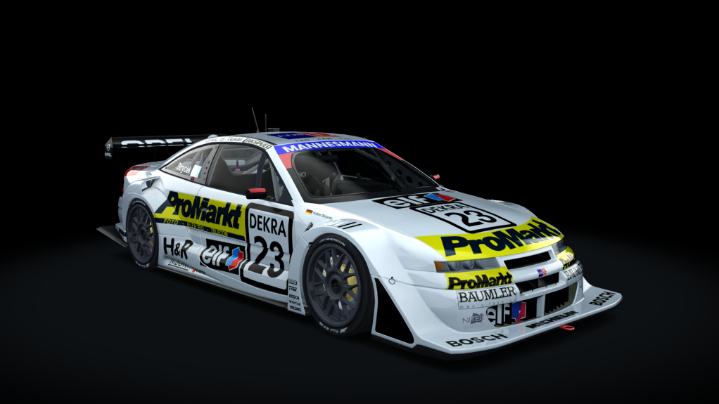 Opel Calibra V6 4x4, skin Opel_Team_Zakspeed_Promarkt_S