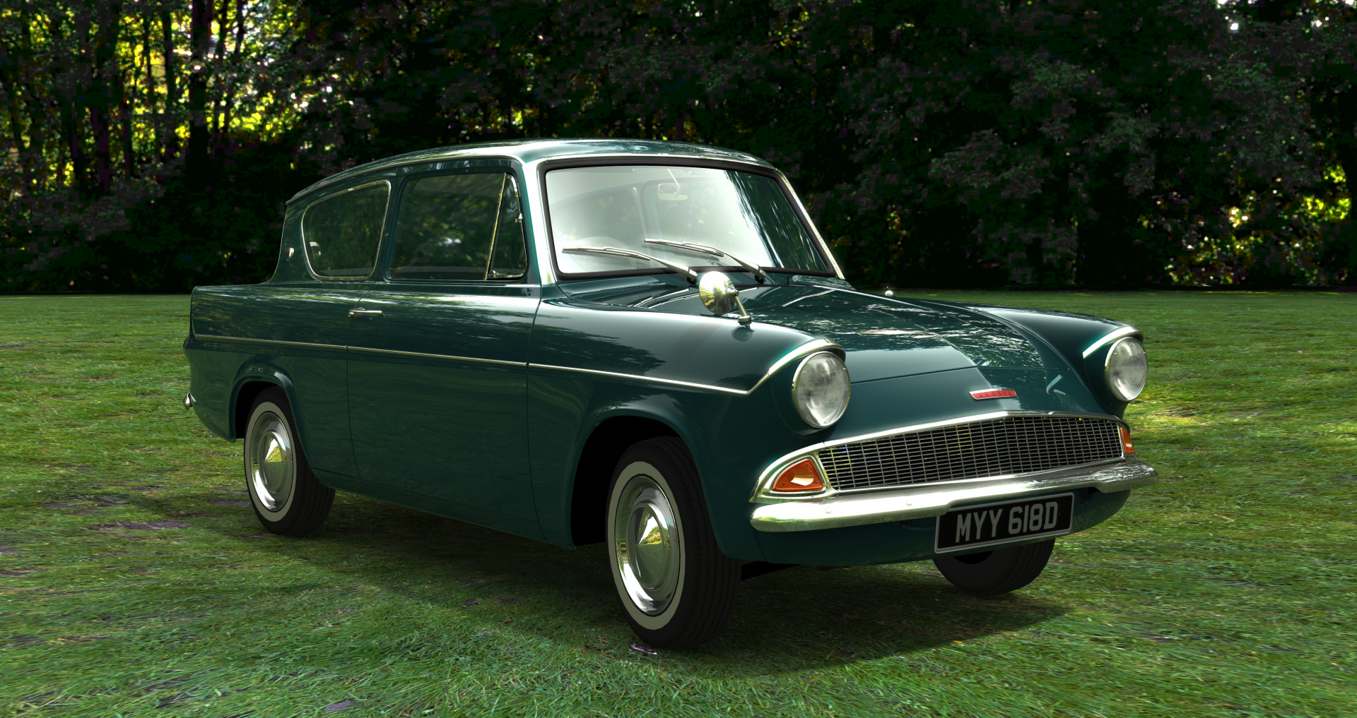 Ford Anglia 1966, skin anchor_blue