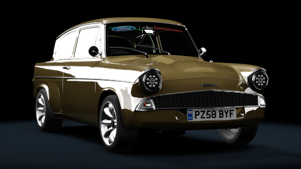 Ford Anglia 1966 Tuned, skin autumn_gold_metallic