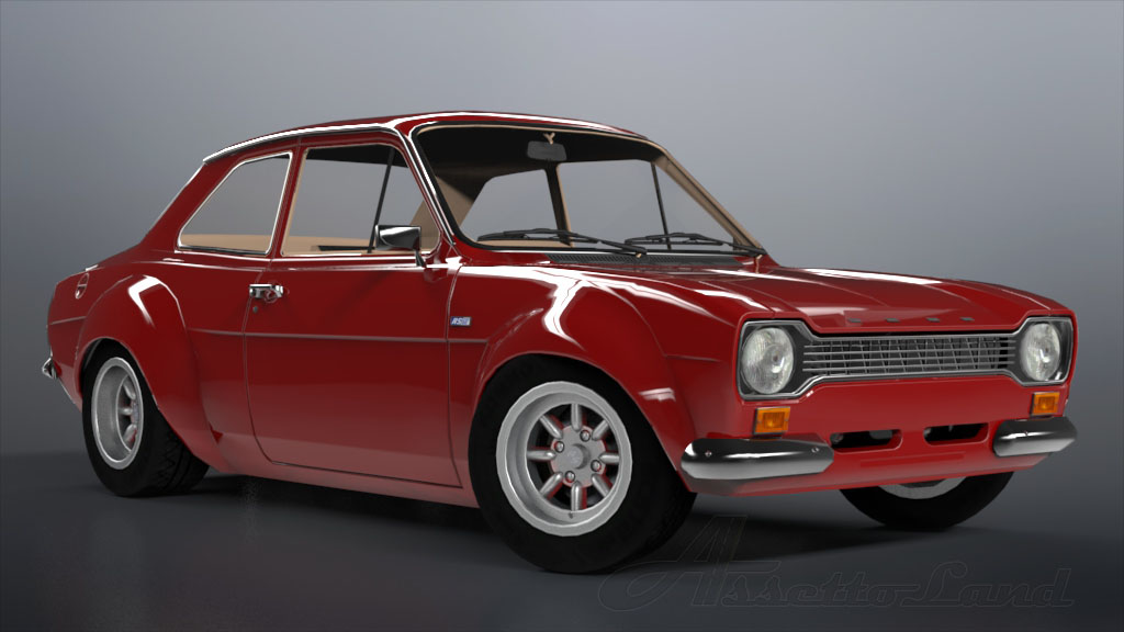 Ford Escort mk1 1600, skin 02_Red