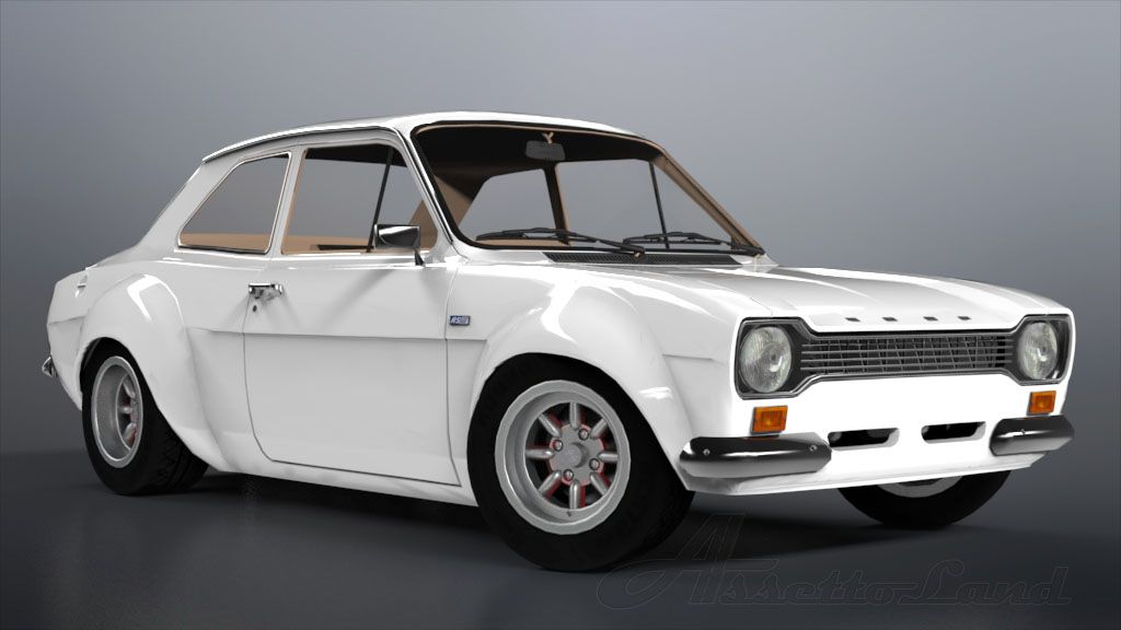 Ford Escort mk1 1600, skin 04_White