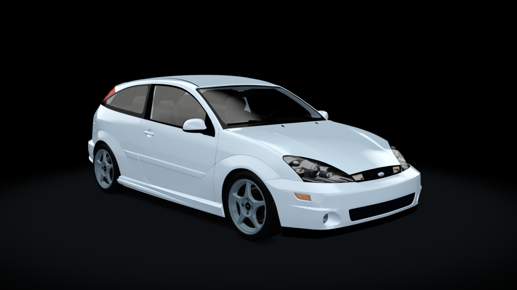 Ford Focus SVT 2003, skin white