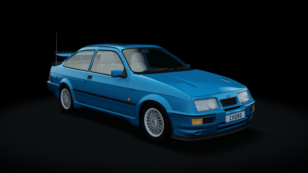 Ford Sierra RS500, skin blue