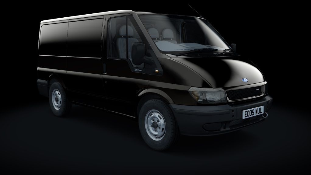 Ford Transit, skin 2_panther_black