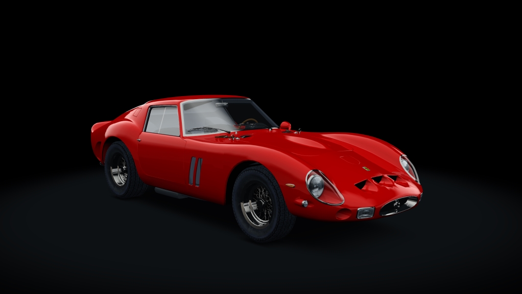 Ferrari 250 GTO Series 1, skin Rosso_Corsa