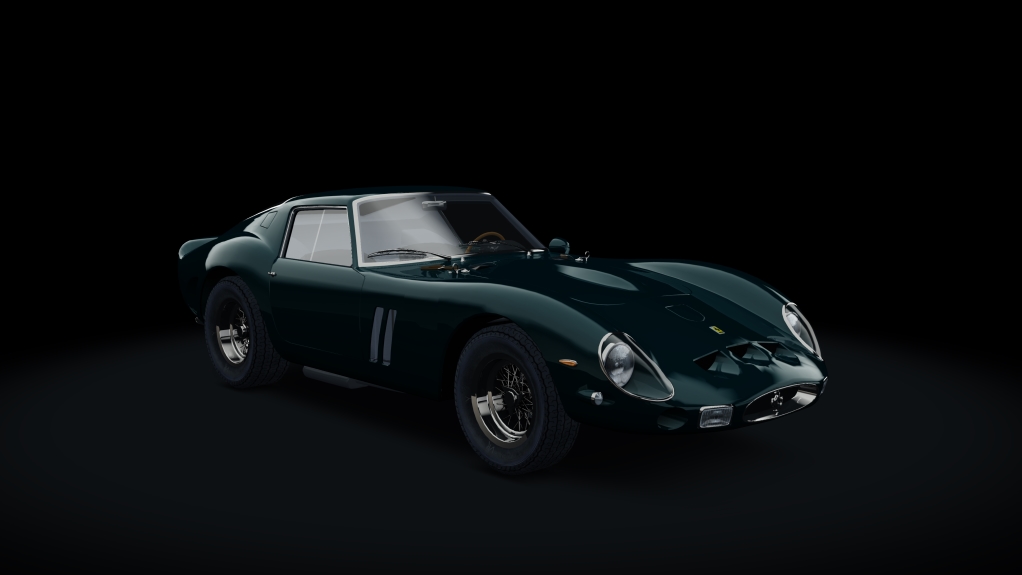 Ferrari 250 GTO Series 1, skin Verde_Scuro