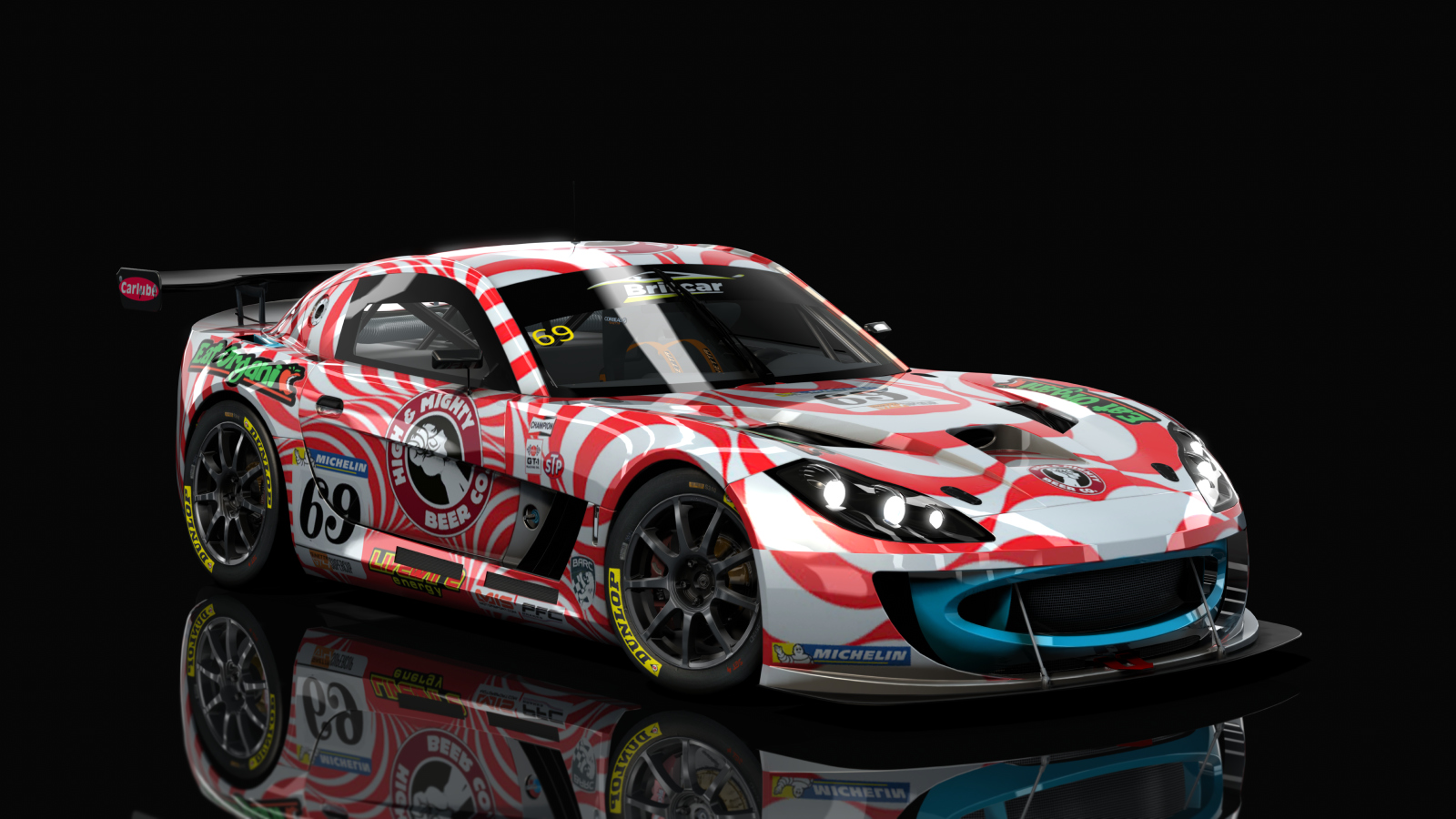 Ginetta GT4 LHD, skin Eat_Organic