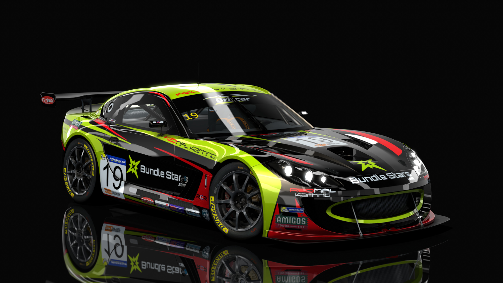 Ginetta GT4 LHD, skin Rob_Boston_Racing